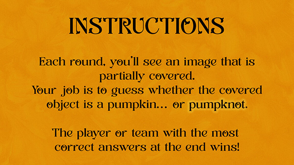Pumpkin or Pumpknot image number 1